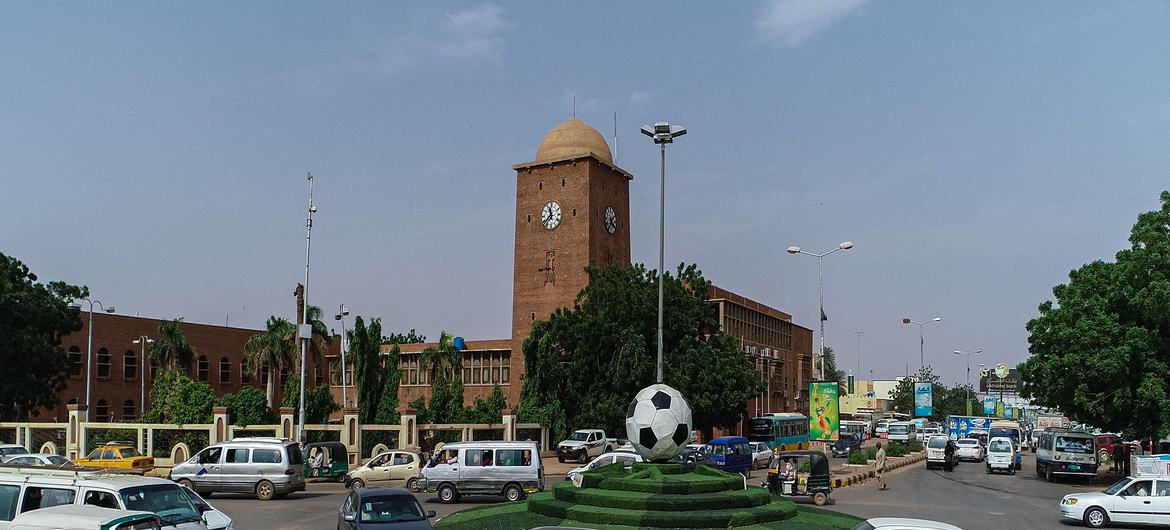 مشهد من العاصمة السودانية الخرطوم.