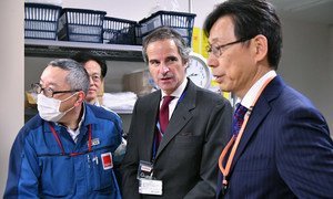 2020年2月26日，国际原子能机构总干事格罗西在对日本进行正式访问期间走访福岛核电站。