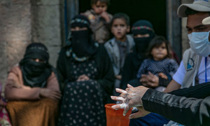 UNICEF has been promoting hand-washing in Yemen.  
