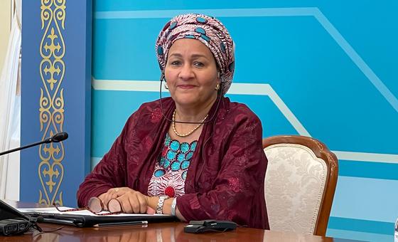 Deputy Secretary General Amina Mohammed visited Kazakhstan, where she met with local NGOs.