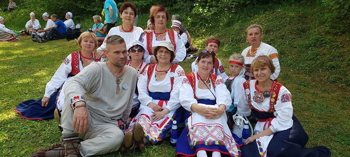 "Izhor" Indigenous people in Russia keep they language and traditions.