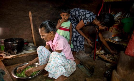 S.A. Priyangani, 36 , a resident of a rural village in Sri Lanka, and her husband had been struggling to make ends meet and support her extended family of nine, even before the impacts of the economic crisis hit. With the food inflation hitting record highs, managing the expenses of their daily meals has become an uphill battle.