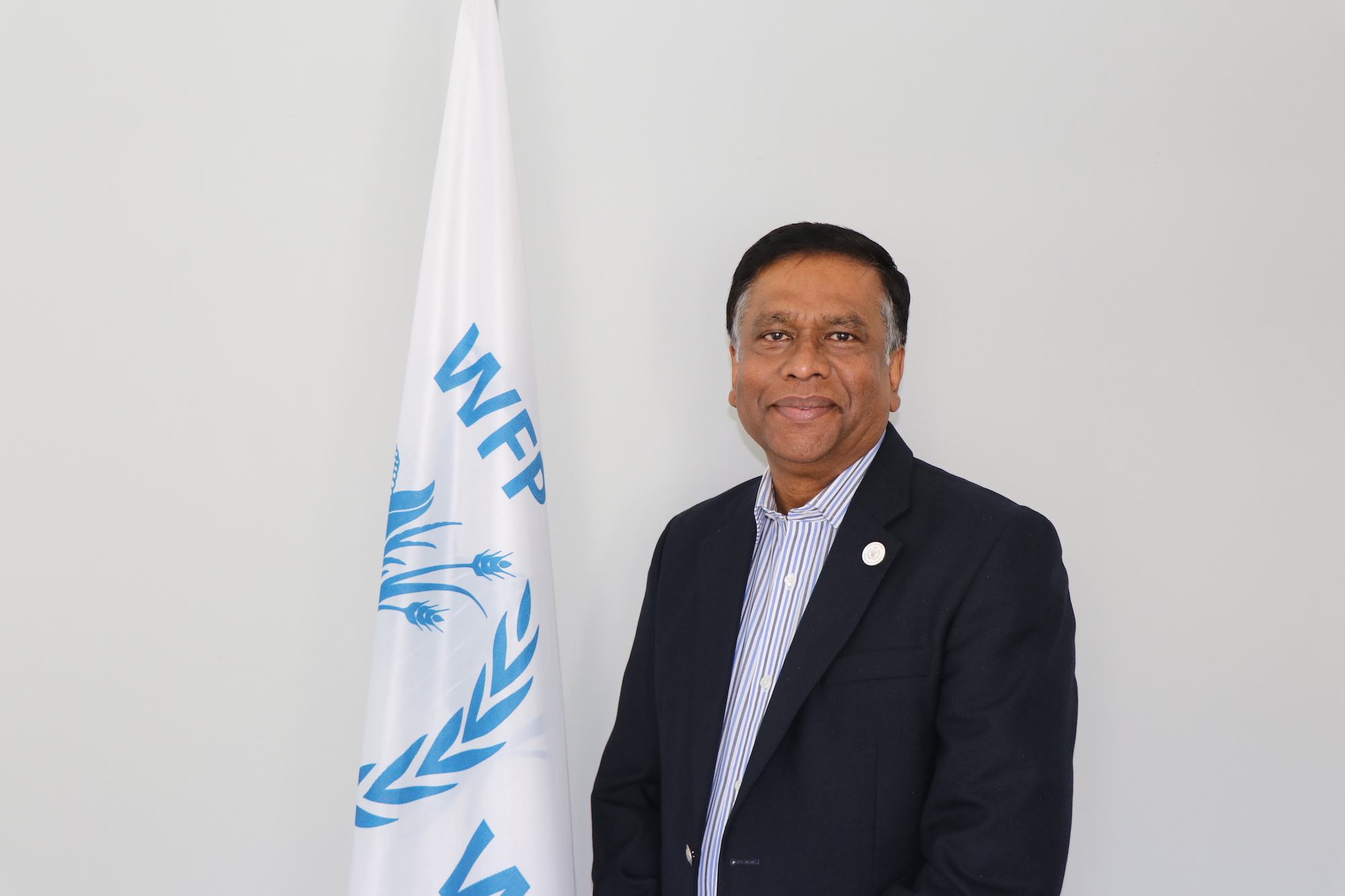 श्रीलंका में विश्व खाद्य कार्यक्रम के कन्ट्री डायरेक्टर, अब्दुर रहीम सिद्दीकी. 