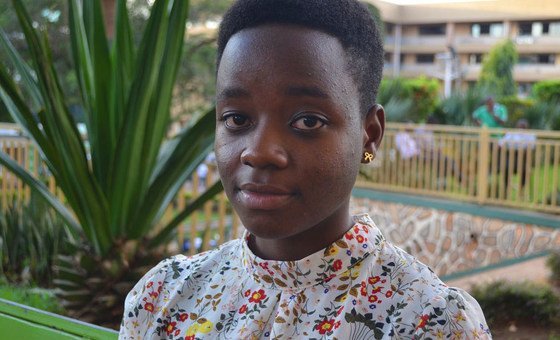 Leah Namugerwa, Ugandan youth climate activist. 