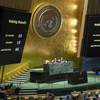جانب من أحد اجتماعات الجمعية العامة للأمم المتحدة