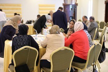 أرشيف: إحدى الفعاليات التي نظمتها بعثة الأمم المتحدة للدعم في ليبيا. من أولويات البعثة دعم وتمكين النساء الليبيات. 