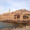مدينة يافا على البحر المتوسط، من المدن العربية-اليهودية المختلطة.