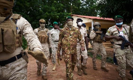 General Assimi Goita, leader of the military junta that has overthrown the Malian government twice in the past two years.