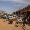 Un marché alimentaire dans le nord du Nigeria.