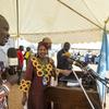 दक्षिण सूडान में रेडियो मिराया का एक कार्यक्रम 