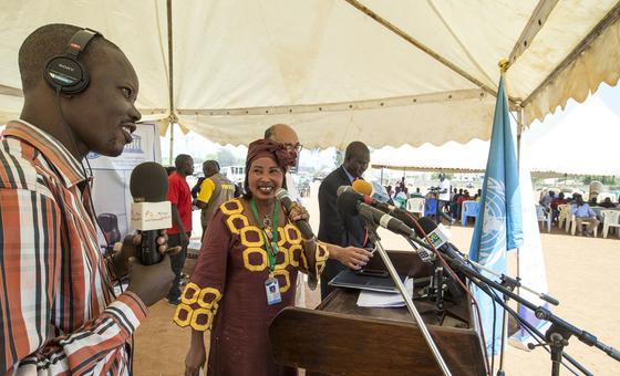 A Radio Miraya outside broadcast