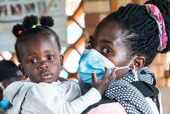 COVID-19 vaccinations are being administered at a hospital in Masaka, Uganda.