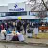 Власти Молдовы используют здание выставочного центра в Кишиневе для приема беженцам из Украины.  