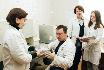 Изучение фенотипа лейкемии в отделении клинической иммунологии Национального научного центра радиационной медицины Украины. 