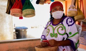 哥伦比亚瓦尤人（Wayúu ）积极采取行动保护社区免受新冠病毒感染。 