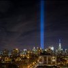 Lumière symbolisant les tours du World Trade Center, à New York, détruites lors des attentats du 11 septembre 2001/
