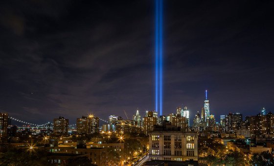 The Tribute in Light has become an iconic part of the 9/11 remembrance.