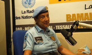 Comissária de Polícia, Rosa Maria Gomes trabalhou junta de crianças, jovens e mulheres do Mali.