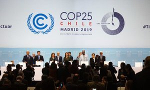 Ouverture du segment de haut niveau de la Conférence des Nations Unies sur le climat (COP25) à Madrid.