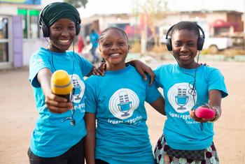 Des jeunes formés à la radio et au journalisme à Odienné, en Côte d'Ivoire (photo d'archives).