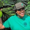 Noel Dickinson is a research technician  for the Breadfruit Institute at Hawaii's National Tropical Botanical Garden. 