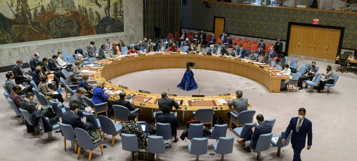 Sesión del Consejo de Seguridad sobre la situación en Ucrania.