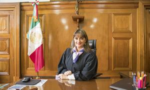 Margarita Ríos Farjat, ministra de la Suprema Corte de Justicia de la Nación en México.