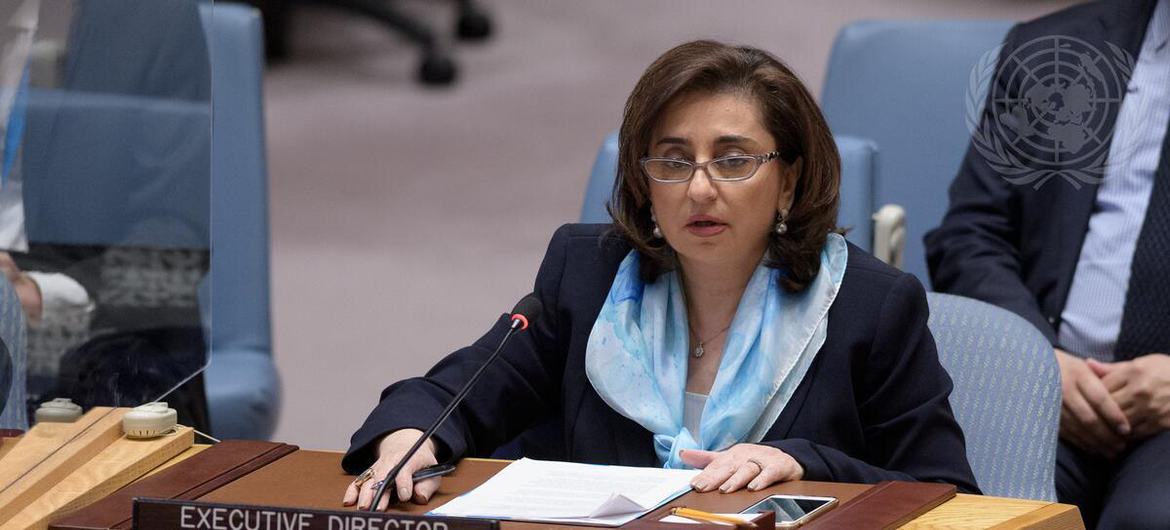 Исполнительный директор Структуры «ООН-женщины» Сима Бахус 