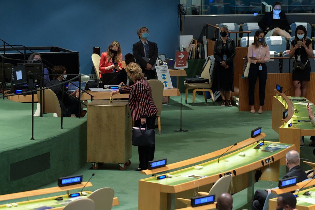 五个国家被联合国大会选为2022-2023年任期的联合国安全理事会非常任理事国。
