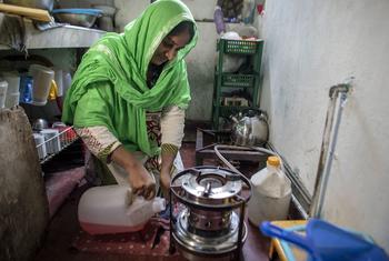 Sri Lankans are being forced to use kerosene to cook with during the country’s economic crisis.