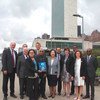 Les auteurs du rapport 'L'avenir, c'est maintenant : la science au service du développement durable' au siège de l’ONU à New York