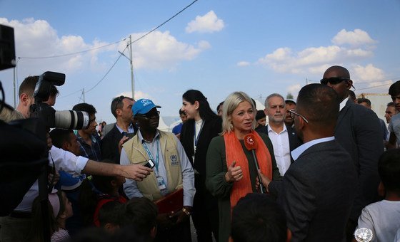 The Special Representative of the United Nations Secretary-General for Iraq, Jeanine Hennis-Plasschaert. (FILE PHOTO).