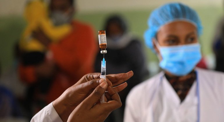 En junio de 2020 se inició en Etiopía una campaña de vacunación contra el sarampión dirigida a 14 millones de niños.