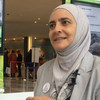 الدكتورة رنا دجاني، دكتورة في علم الأحياء الجزيئي الخلويّ، ومؤلفة كتاب "الأوشحة الخمسة، تحقيق المستحيل".