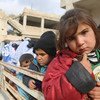 С 1 декабря 2019 года свои дома на северо-западе Сирии были вынуждены покинуть около 900 тысяч человек, 80 процентов которых составляют женщины и дети. 