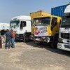 يتم تسليم المساعدات الإنسانية إلى منطقة تيغراي في إثيوبيا بواسطة قافلة مؤلفة من 50 شاحنة.