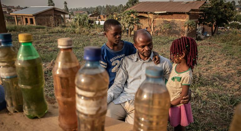 Erik was injured during a conflict in Ituri, Democratic Republic of the Congo.