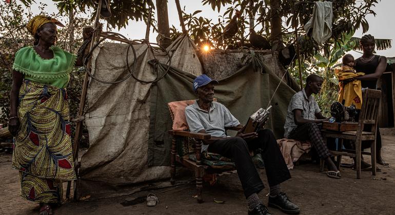 Obed, from Ituria, Democratic Republic of the Congo, lost everything he owned because of conflict.