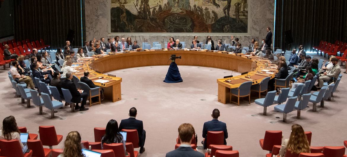 Réunion du Conseil de sécurité sur la situation en Syrie.