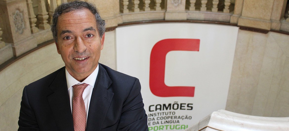 João Ribeiro de Almeida é presidente do Instituto Camões – da Cooperação e da Língua