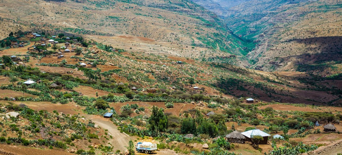 A road through the mountains in Tigray, Ethiopia. (file photo)