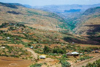  Une route à travers les montagnes du Tigray, en Ethiopie. (photo d'archive)