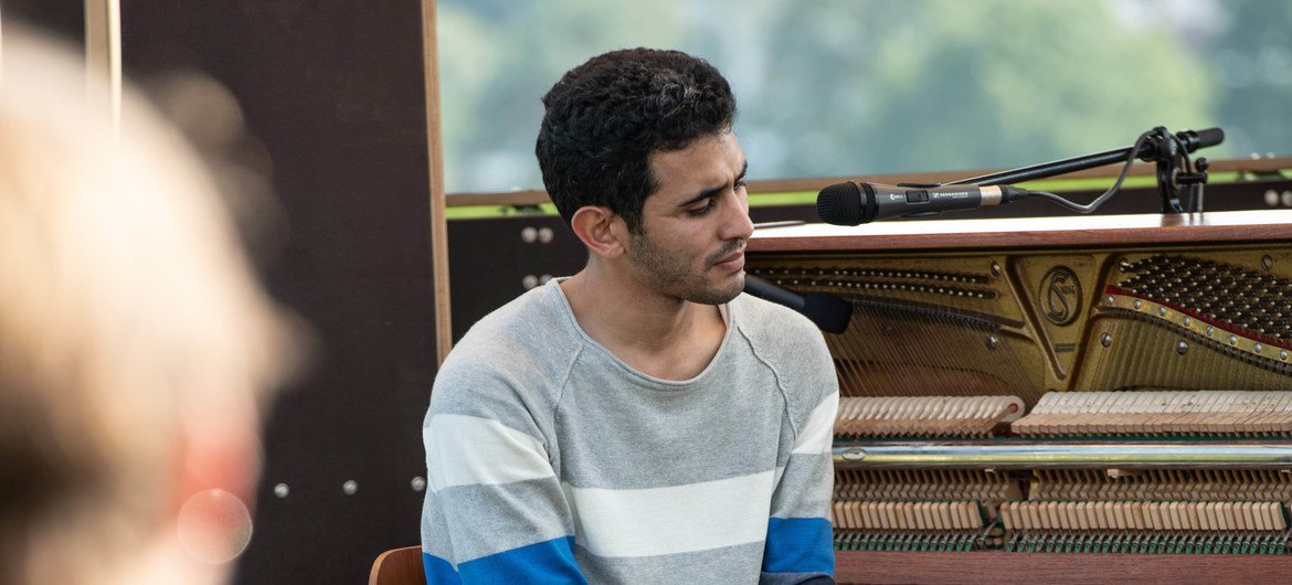 Palestinian Pianist Aeham Ahmad