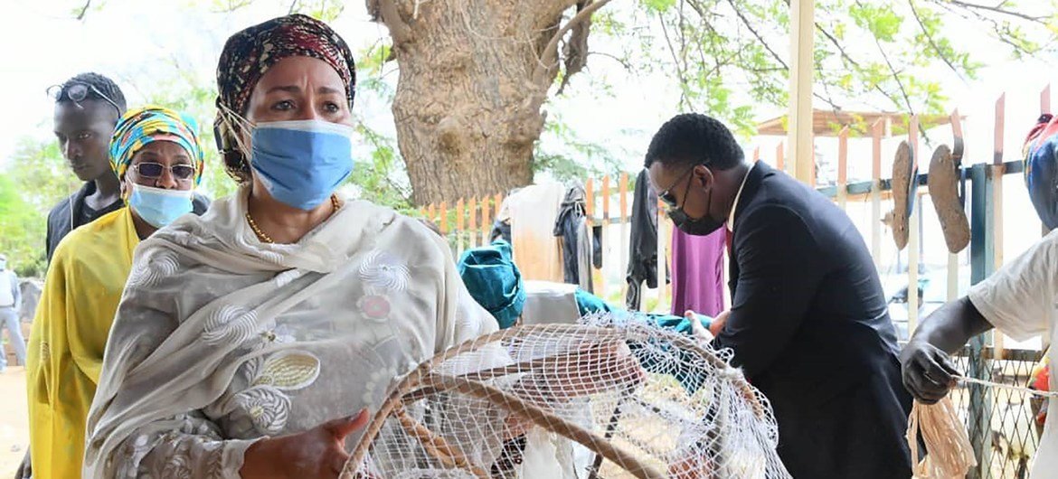 UN Deputy Secretary-General Amina J. Mohammed is in a two-week solidarity visit to West Africa and the Sahel to underscore the United Nations support to countries in that region during the pandemic of Covid-19.