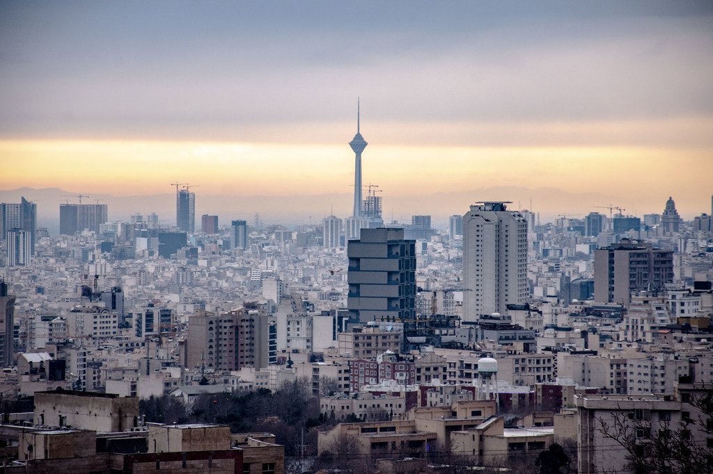 Taswira ya mji mkuu wa Iran, Tehran