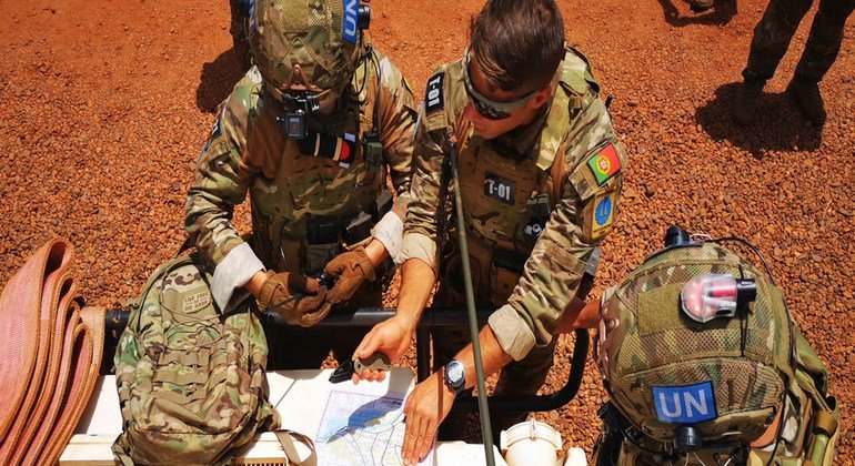 UN peacekeepers from Portugal are deployed to some of the most dangerous parts of the Central African Republic.