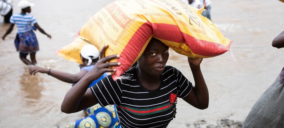 One year after Cyclone Idai, people in the Beira district of Mozambique are still struggling to get back on their feet.