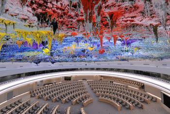 غرفة حقوق الإنسان وتحالف الحضارات في جنيف، سويسرا.
