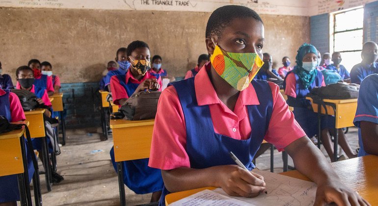 In Malawi, some students have been going to school amid the COVID-19 pandemic.
