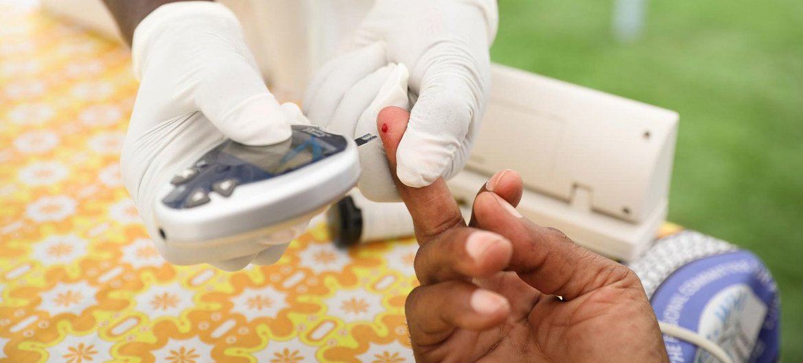 En África, cerca del 20% de las muertes por COVID-19 están relacionadas con la diabetes, según datos de la OMS.